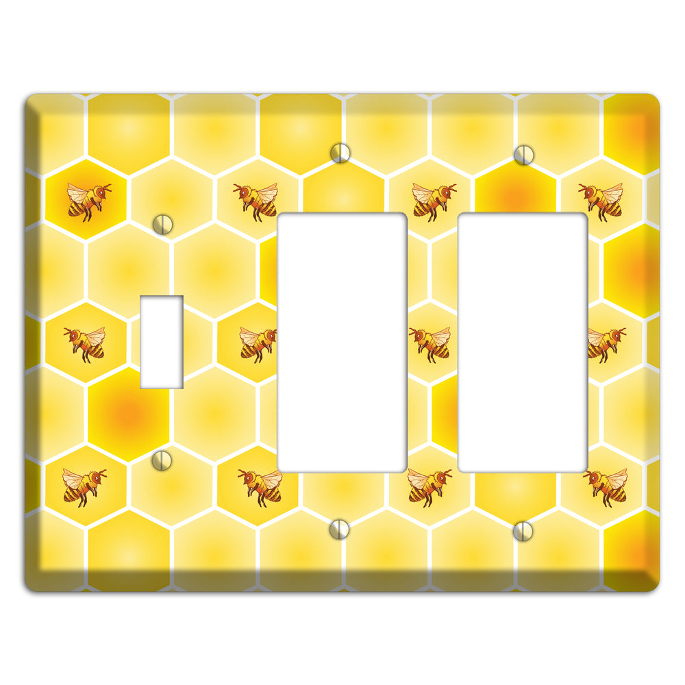 Colony in Formation Toggle / 2 Rocker Wallplate