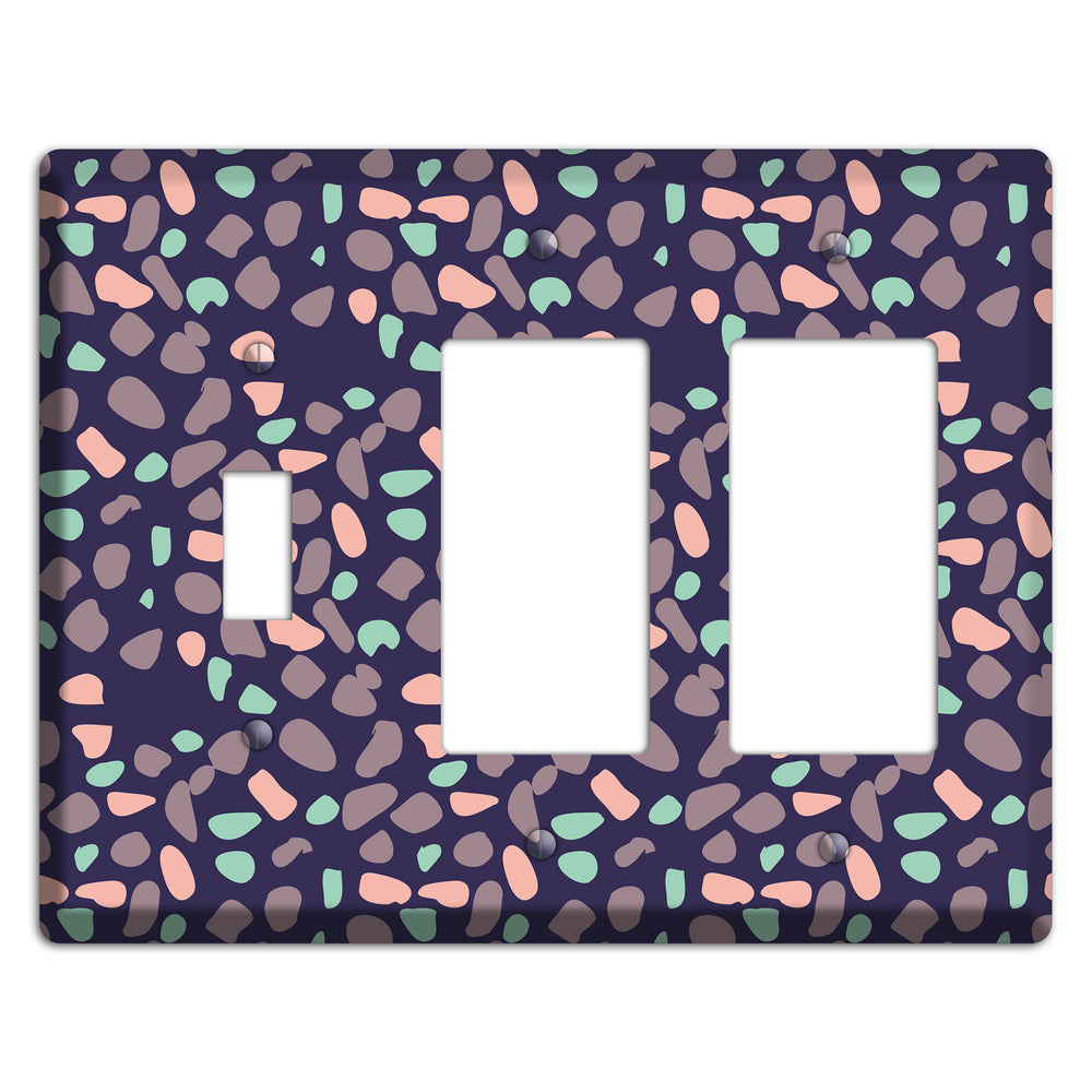 Cosmic Sprinkle Toggle / 2 Rocker Wallplate