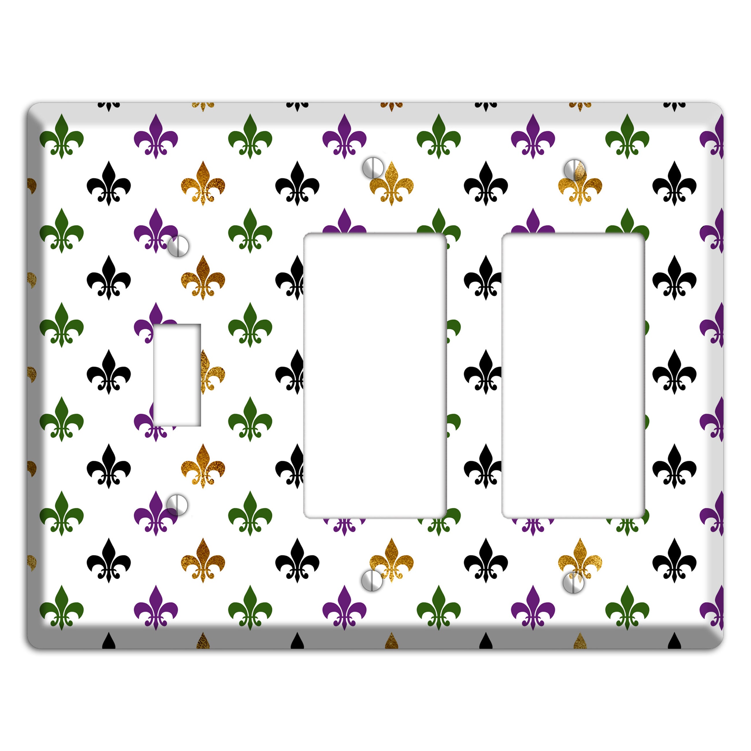 Daylight Royale Toggle / 2 Rocker Wallplate