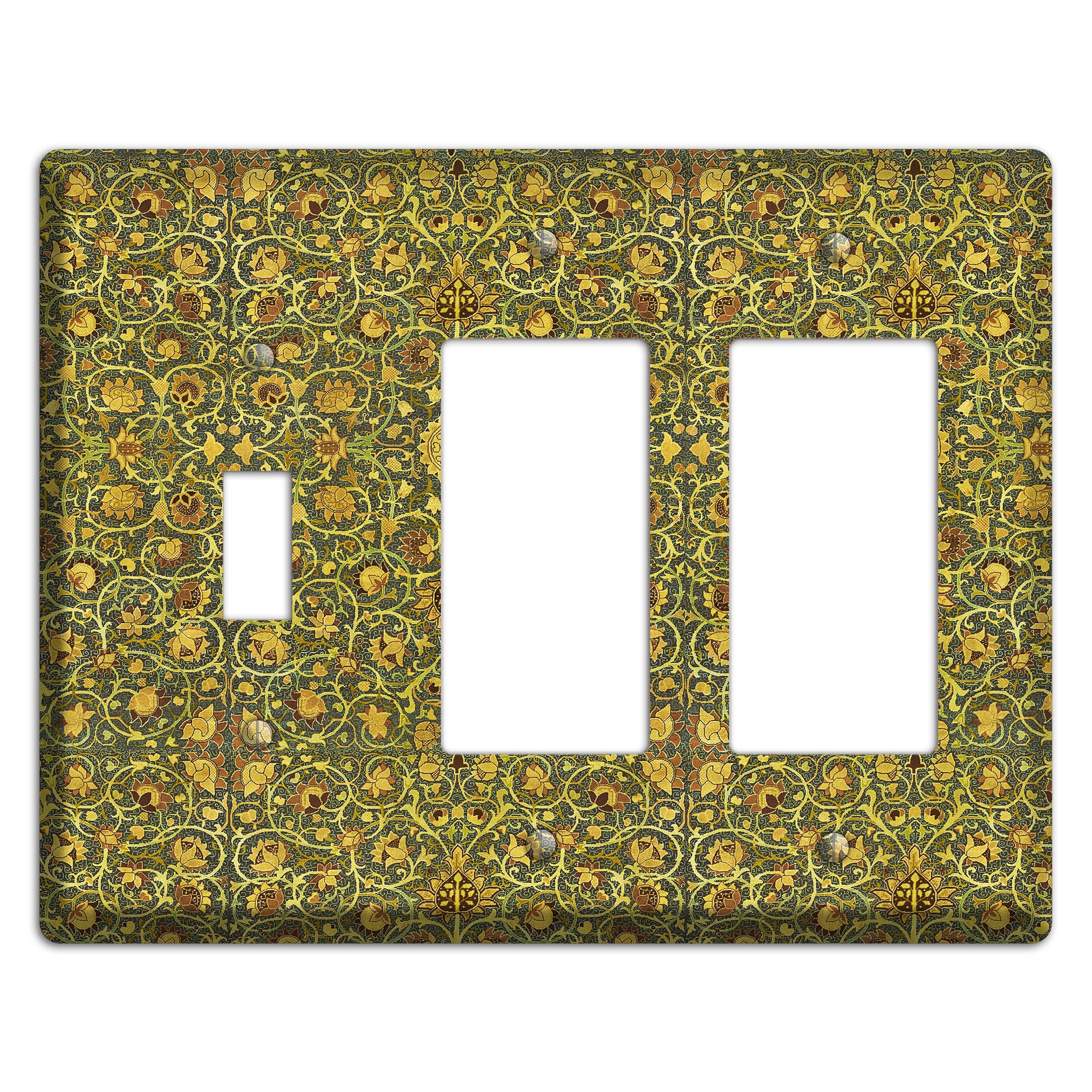 Heirloom Vinework Toggle / 2 Rocker Wallplate