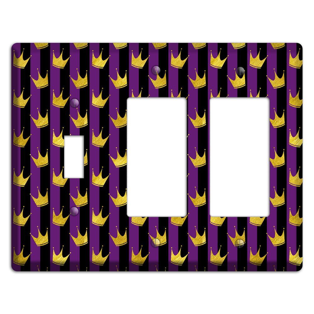 Royal Parade Toggle / 2 Rocker Wallplate