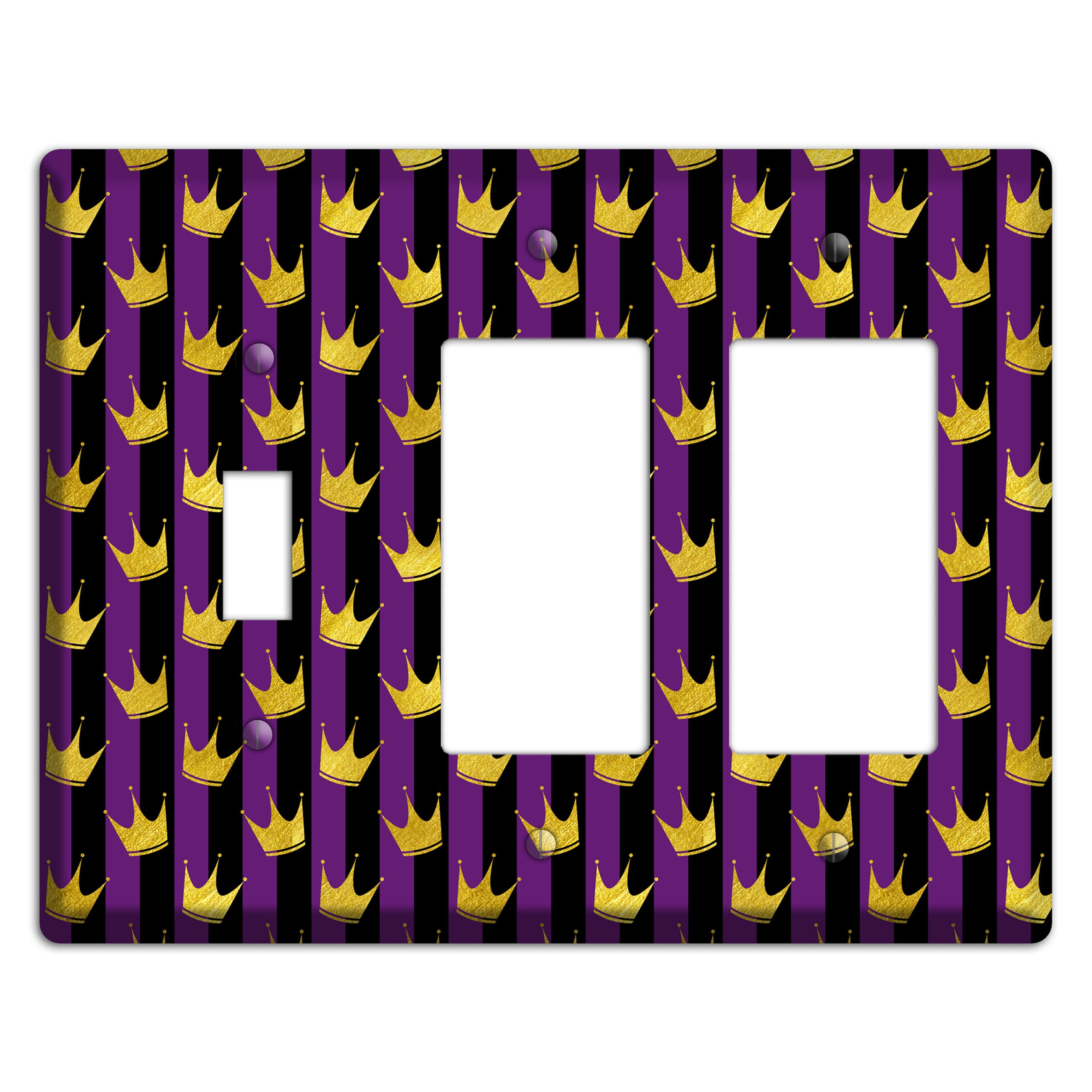 Royal Parade Toggle / 2 Rocker Wallplate