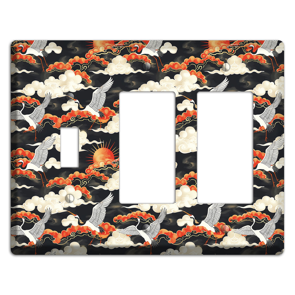 Ember Sky Migration Toggle / 2 Rocker Wallplate