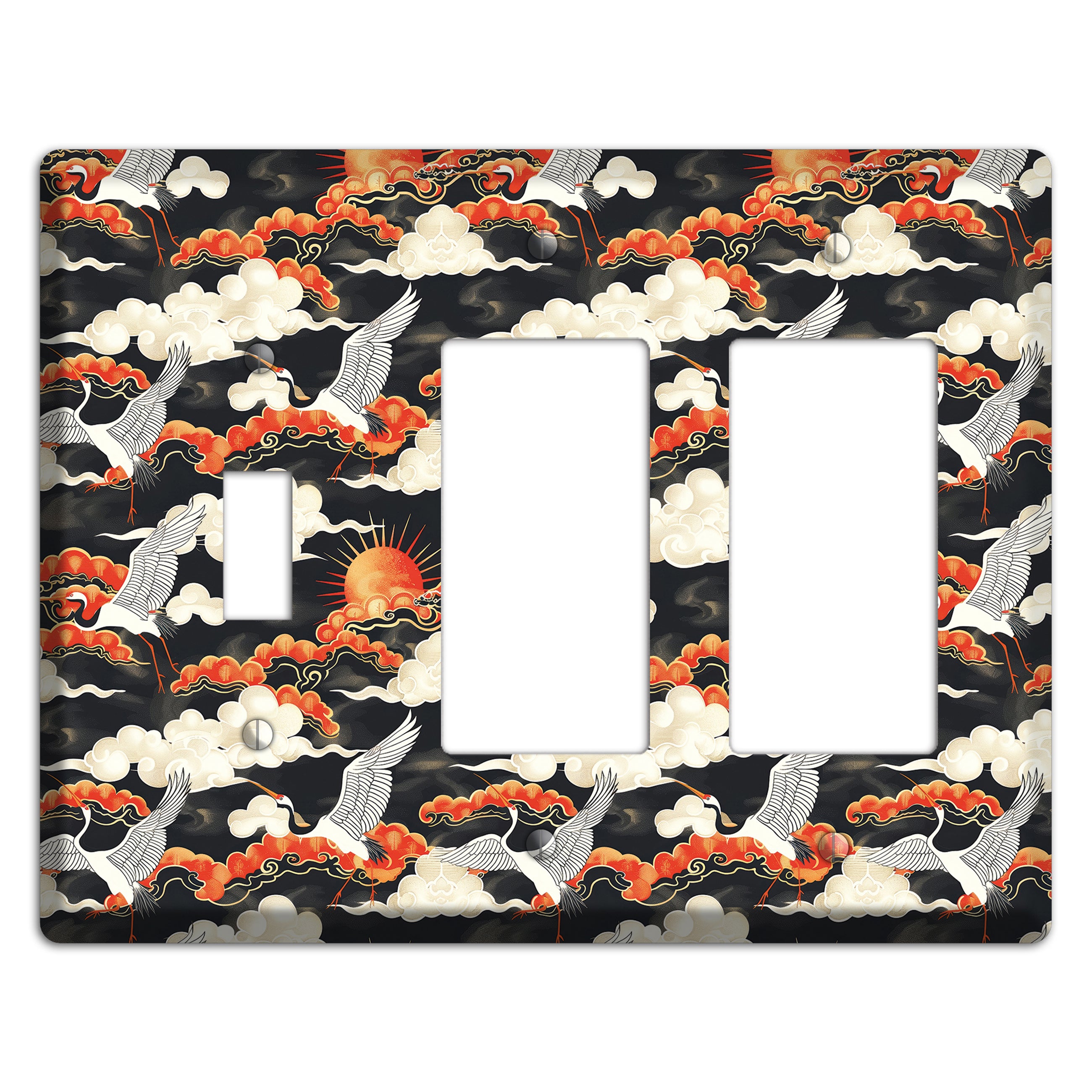 Ember Sky Migration Toggle / 2 Rocker Wallplate