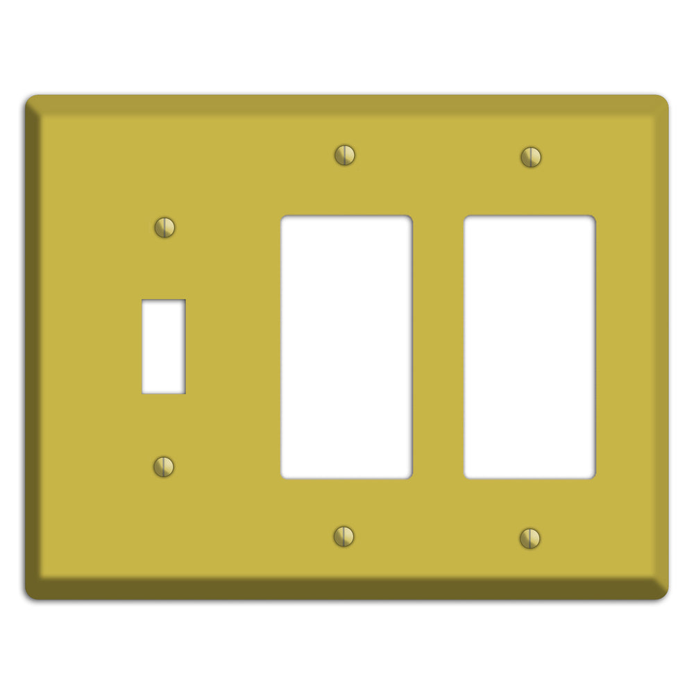 Baxter Sunflower Toggle / 2 Rocker Wallplate