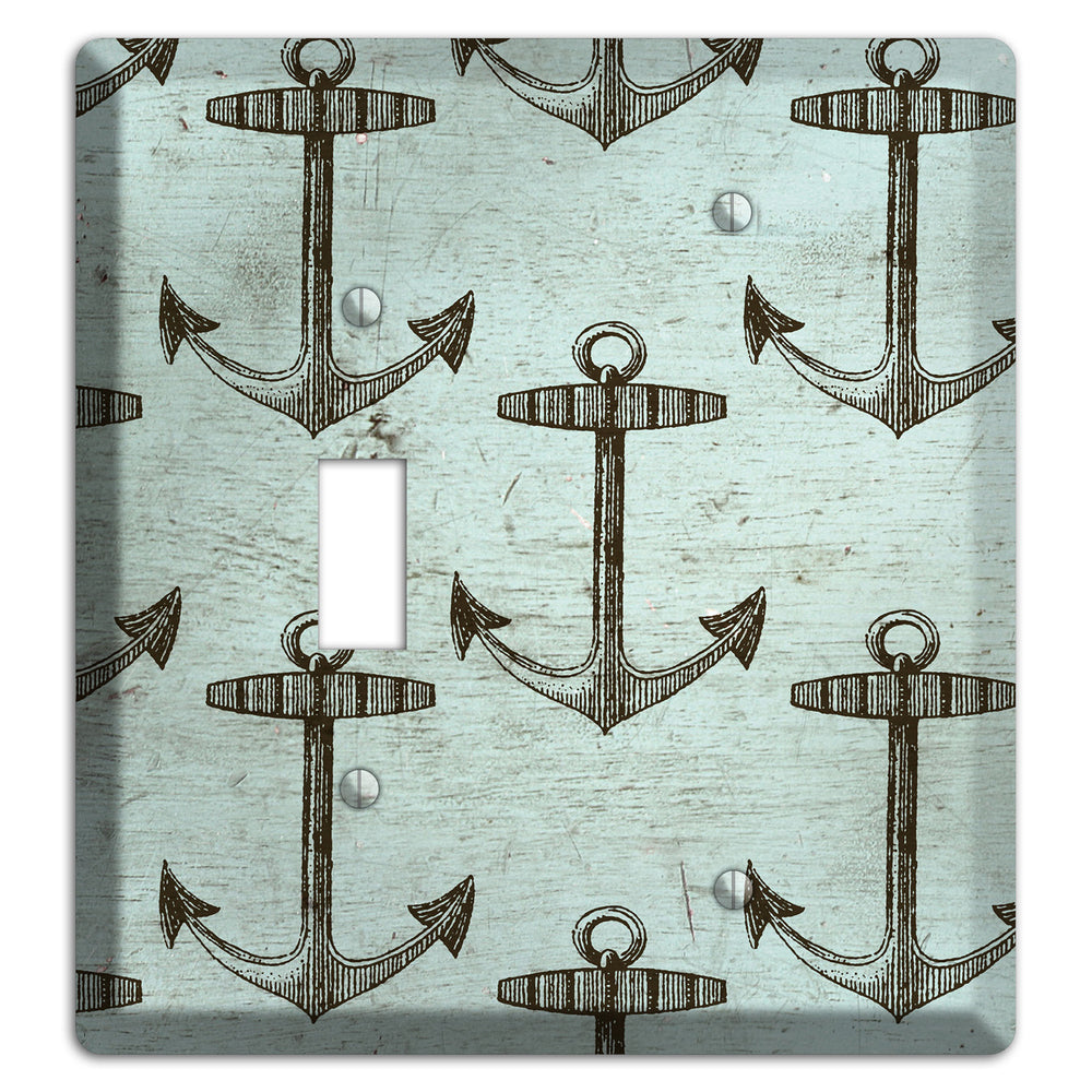 Anchored in Time Toggle / Blank Wallplate