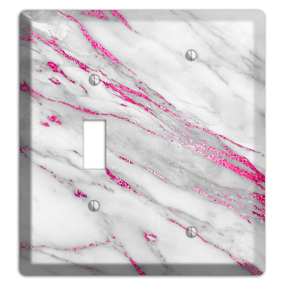 Can Can Marble Toggle / Blank Wallplate