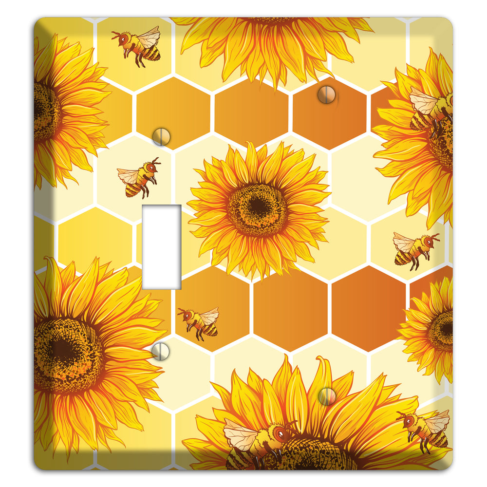 Honeycomb Solstice Toggle / Blank Wallplate