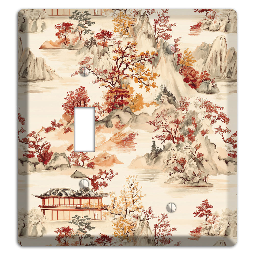 Mountain Autumn Reverie Toggle / Blank Wallplate