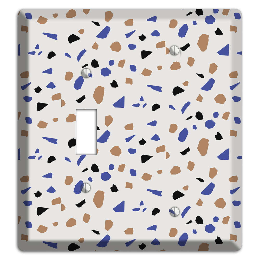 Retro Pop Terrazzo Toggle / Blank Wallplate