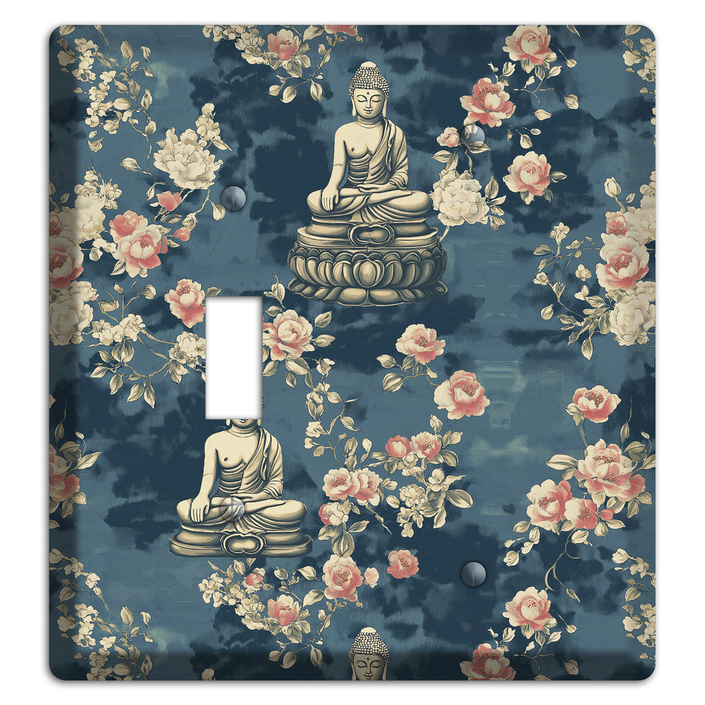 Lotus & Bloom Toggle / Blank Wallplate