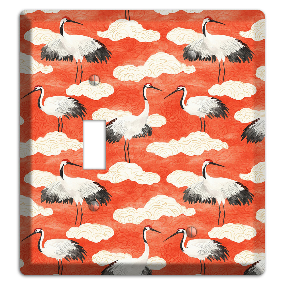 Vermillion Cloud Ceremony Toggle / Blank Wallplate