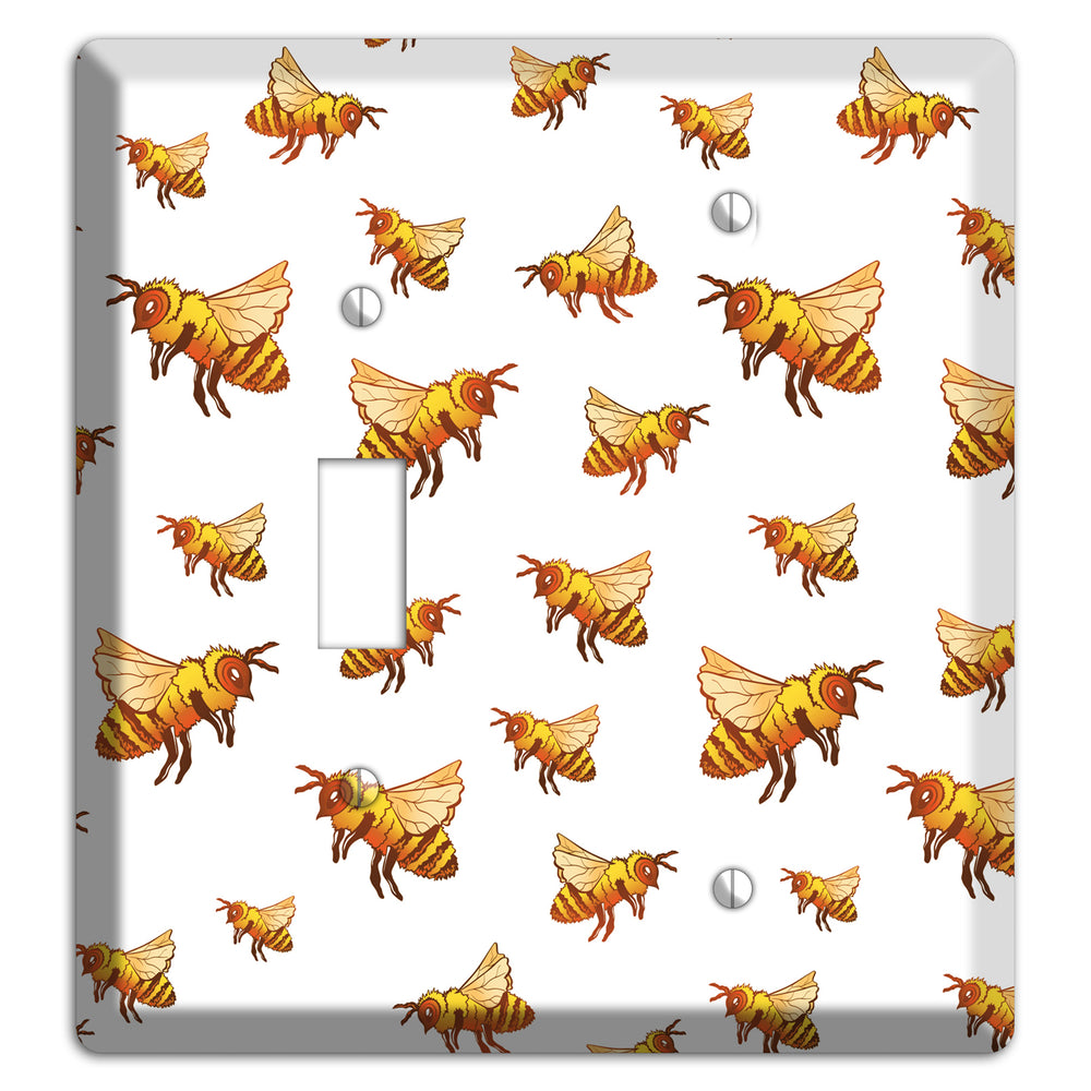 Golden Swarm Dance Toggle / Blank Wallplate