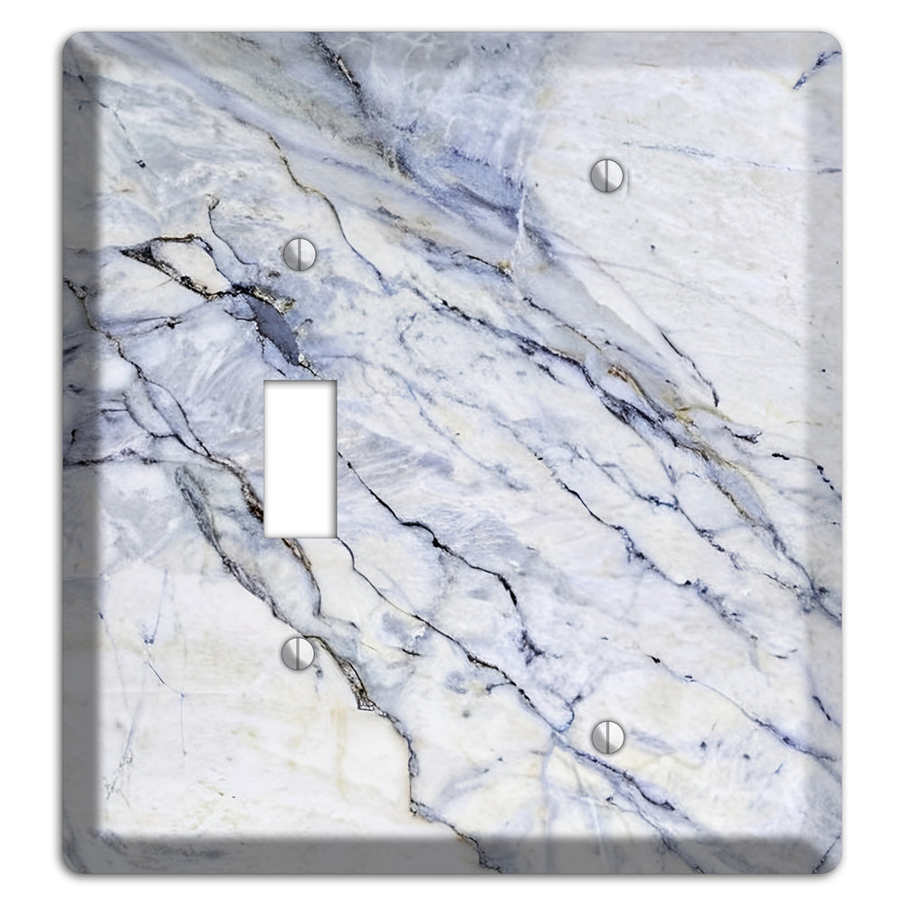 Geyser Marble Toggle / Blank Wallplate