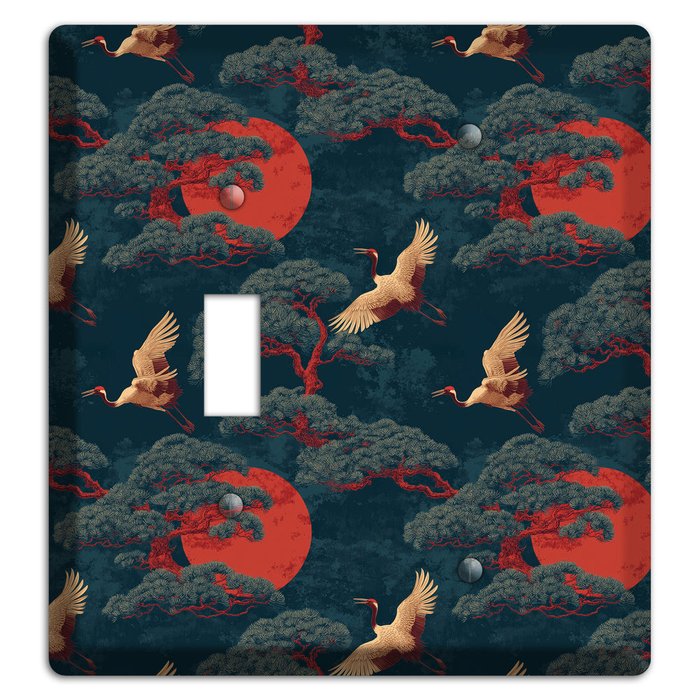 Vermillion Moon Ascent Toggle / Blank Wallplate
