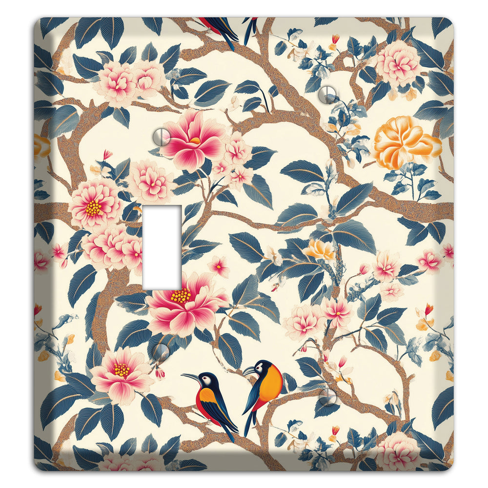 Blossom & Wing Toggle / Blank Wallplate