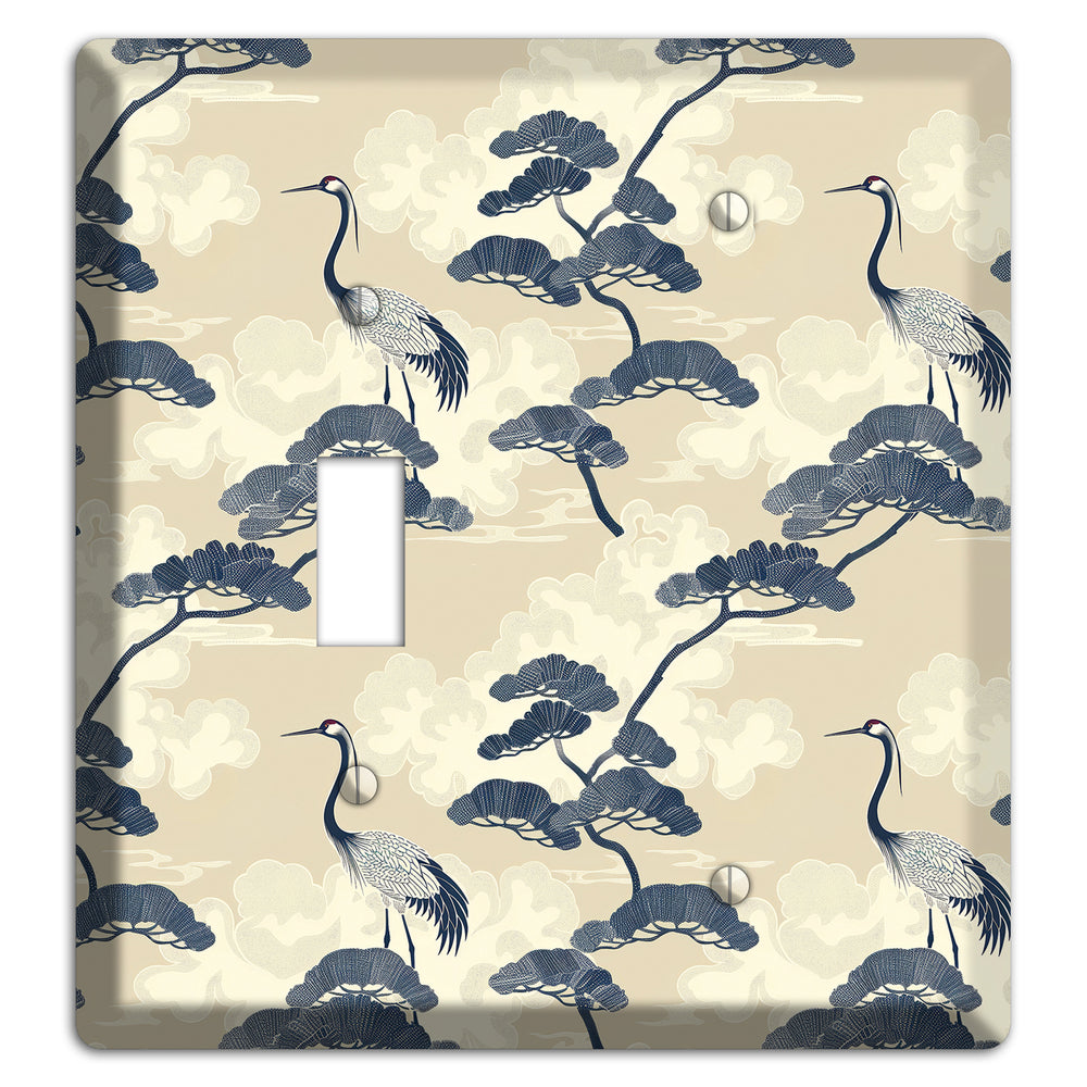 Indigo Pine Serenity Toggle / Blank Wallplate