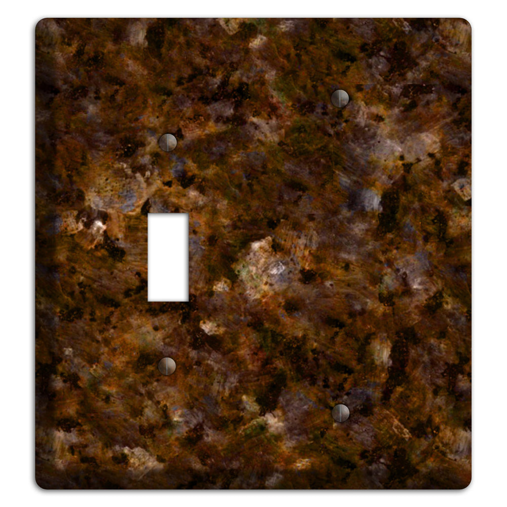 Baltic Green Granite Toggle / Blank Wallplate