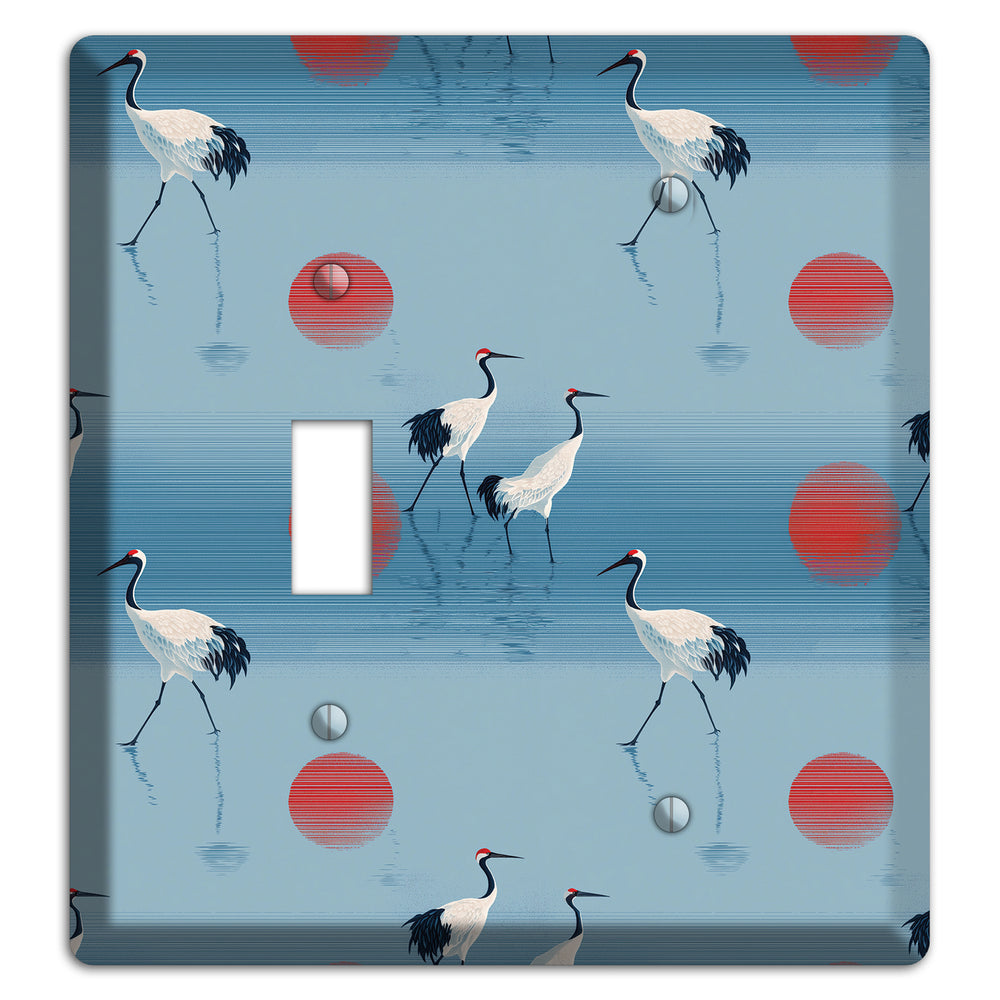 Scarlet Sun Shallows Toggle / Blank Wallplate