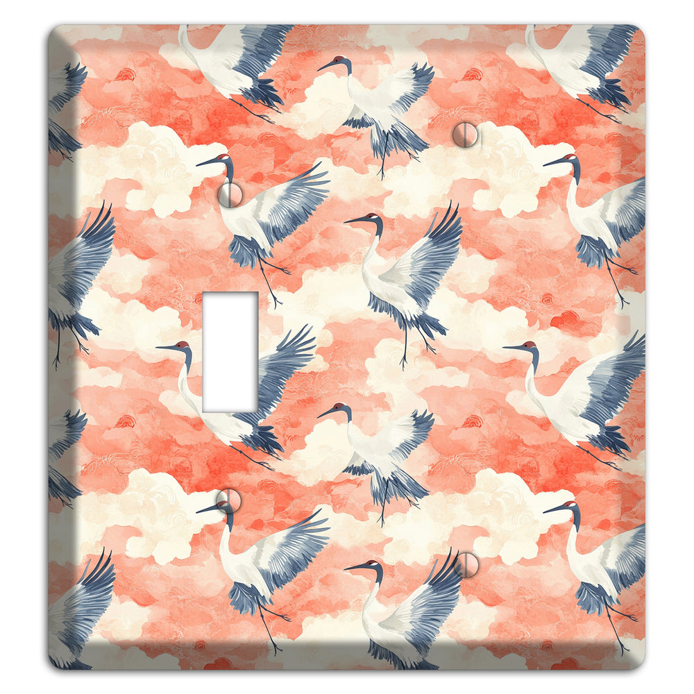 Coral Sky Migration Toggle / Blank Wallplate