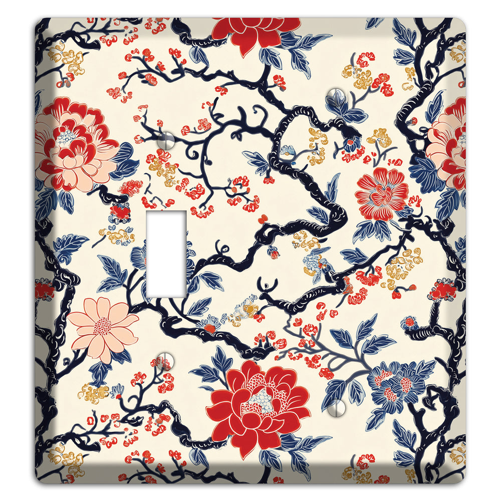Crimson Branch Reverie Toggle / Blank Wallplate