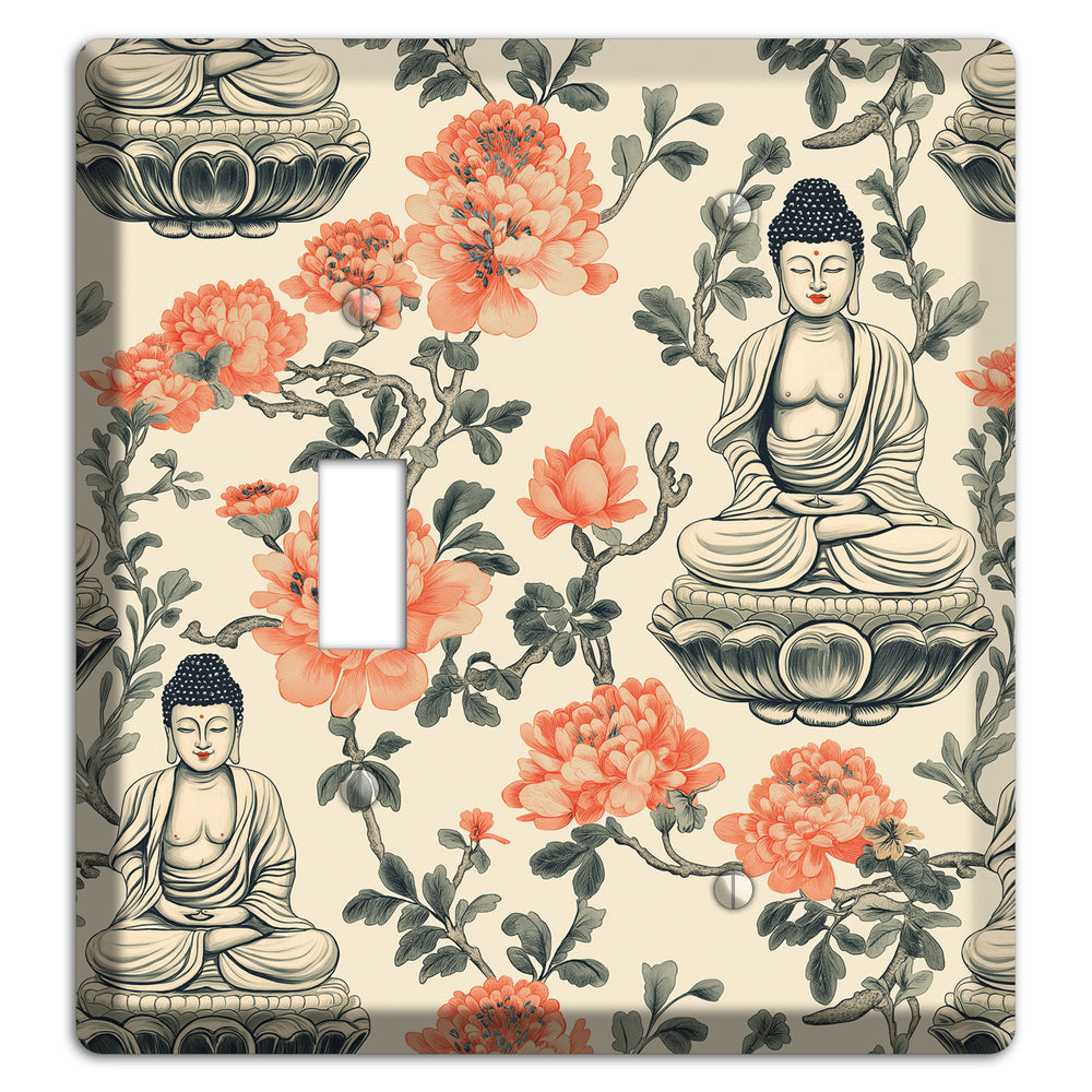 Lotus & Ember Toggle / Blank Wallplate