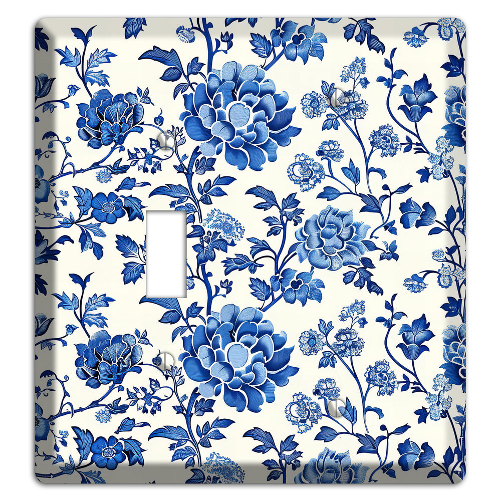 Porcelain Garden Reverie Toggle / Blank Wallplate