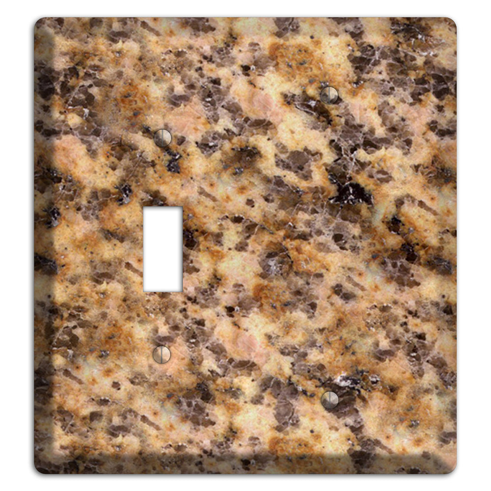 Lapidus Granite Toggle / Blank Wallplate