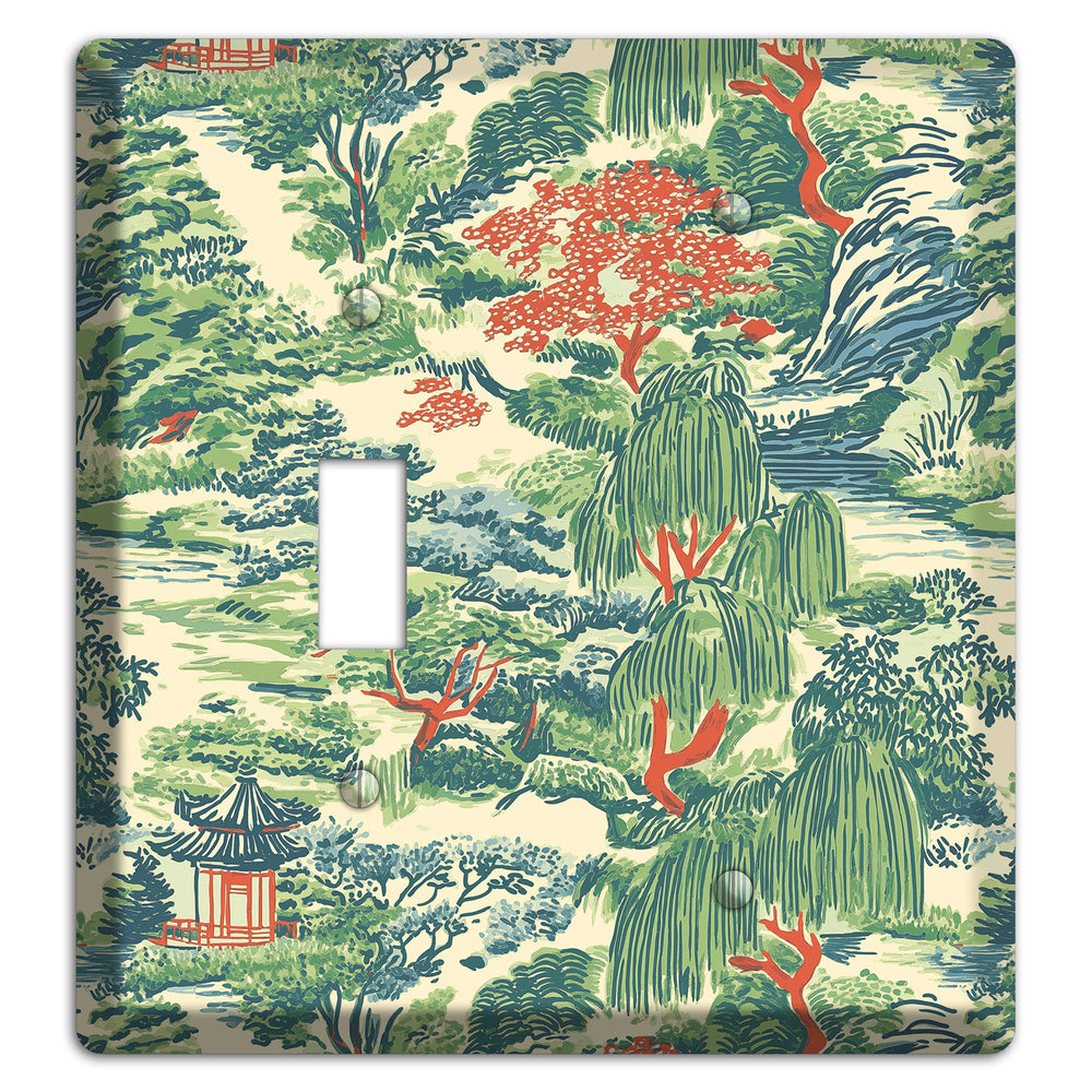 Pavilion & Willow Toggle / Blank Wallplate