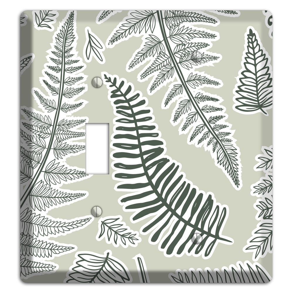 Forest Floor Scatter Toggle / Blank Wallplate
