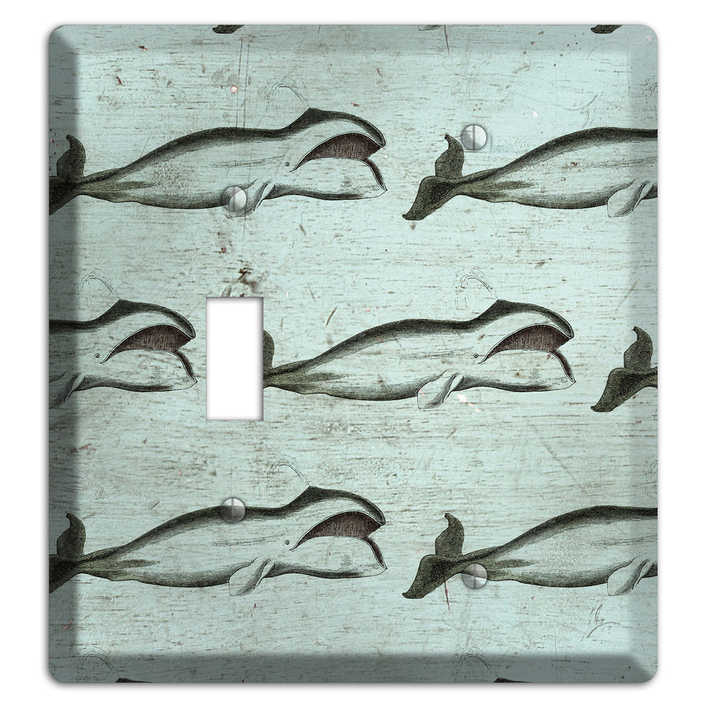Whale Watch Toggle / Blank Wallplate