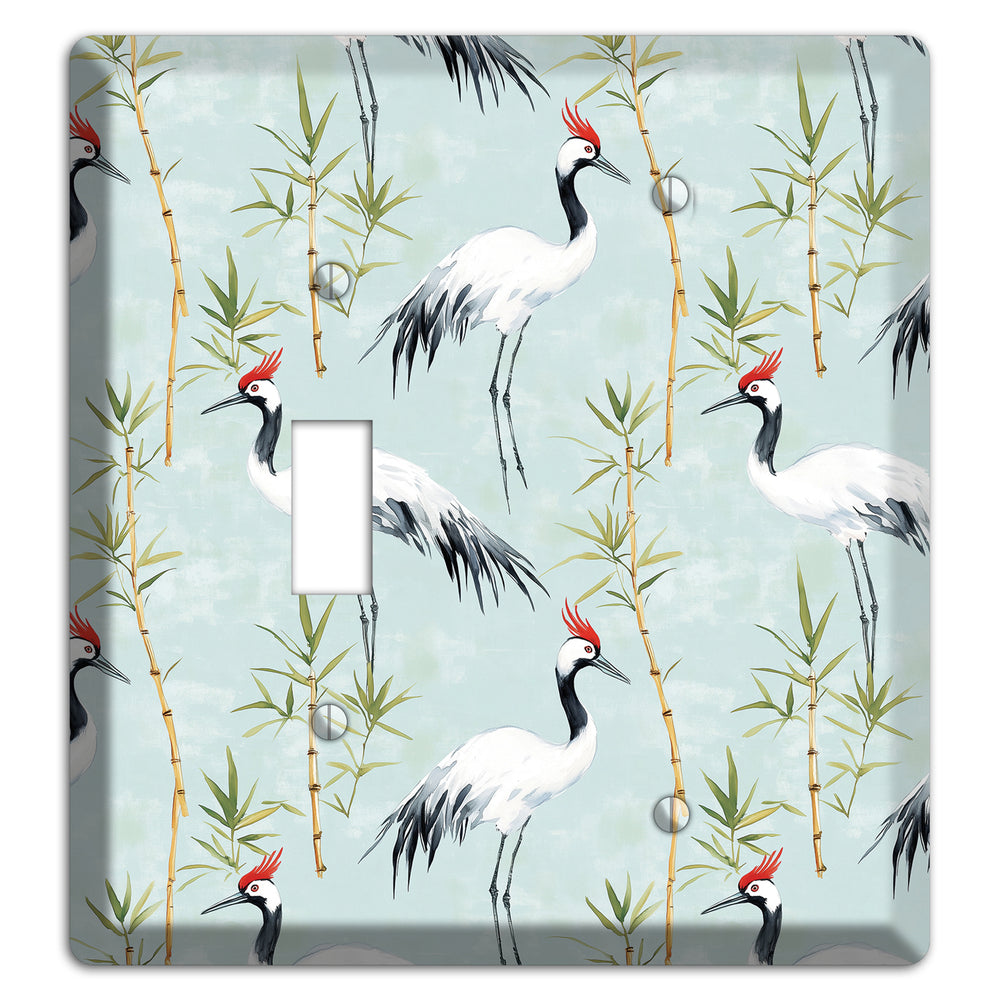 Celadon Bamboo Vigil Toggle / Blank Wallplate