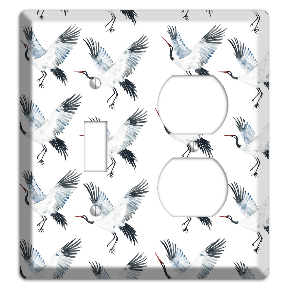Silver Wing Ascent Toggle / Duplex Wallplate