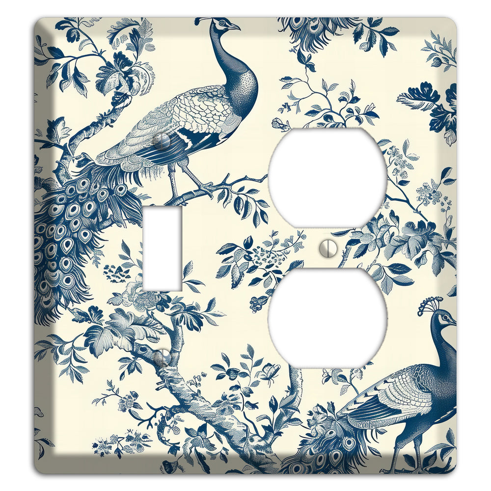 Peacock Court Toggle / Duplex Wallplate