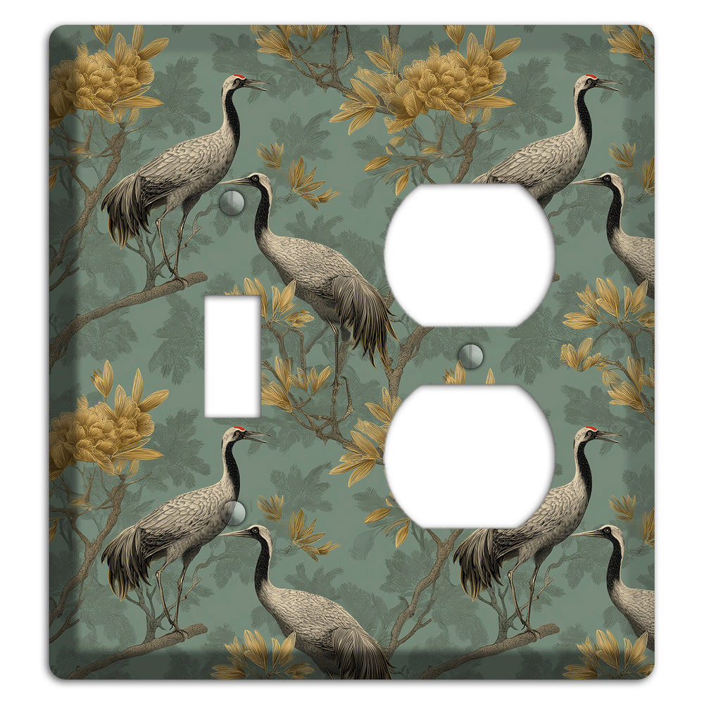 Sage Garden Vigil Toggle / Duplex Wallplate