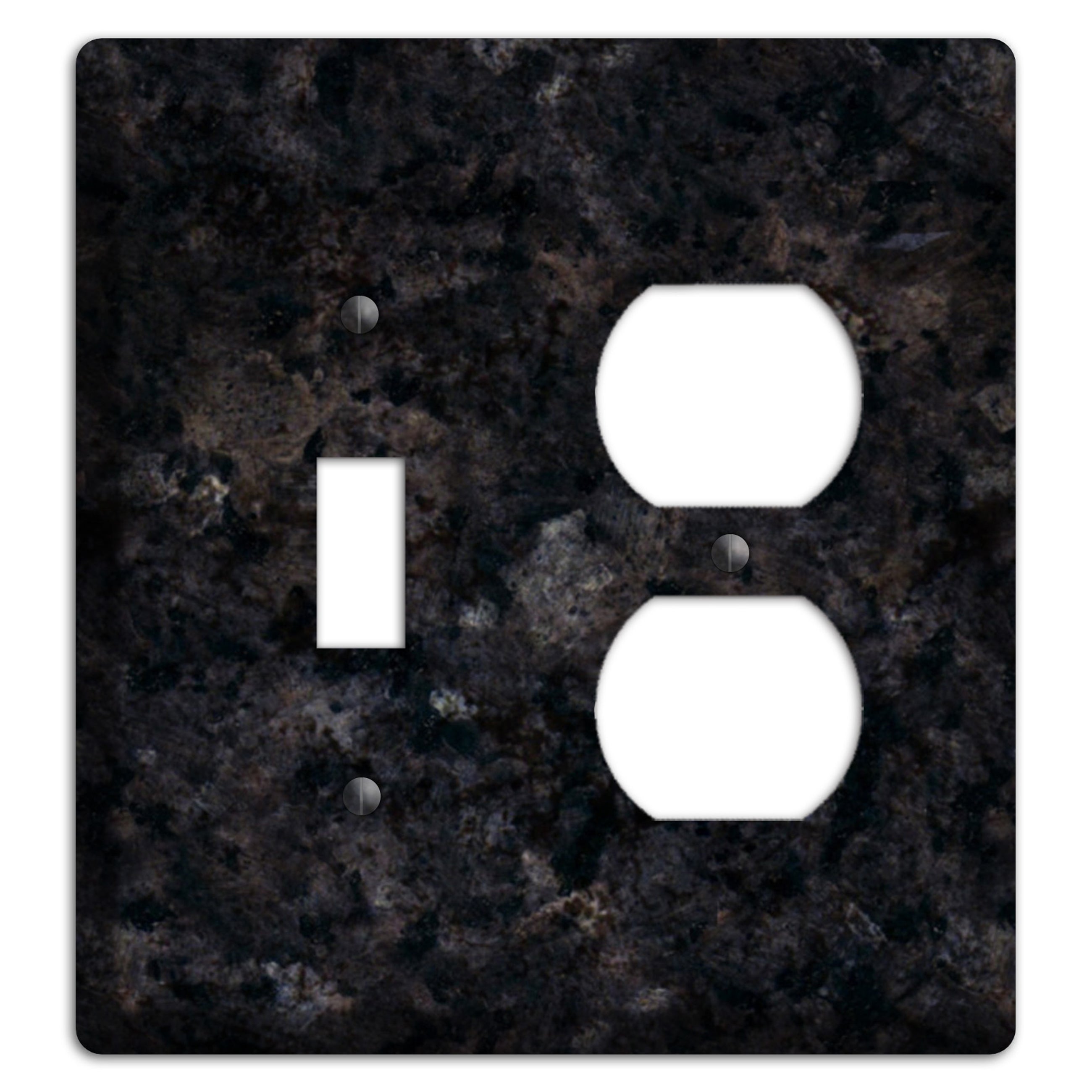 Ubatuba Granite Toggle / Duplex Wallplate