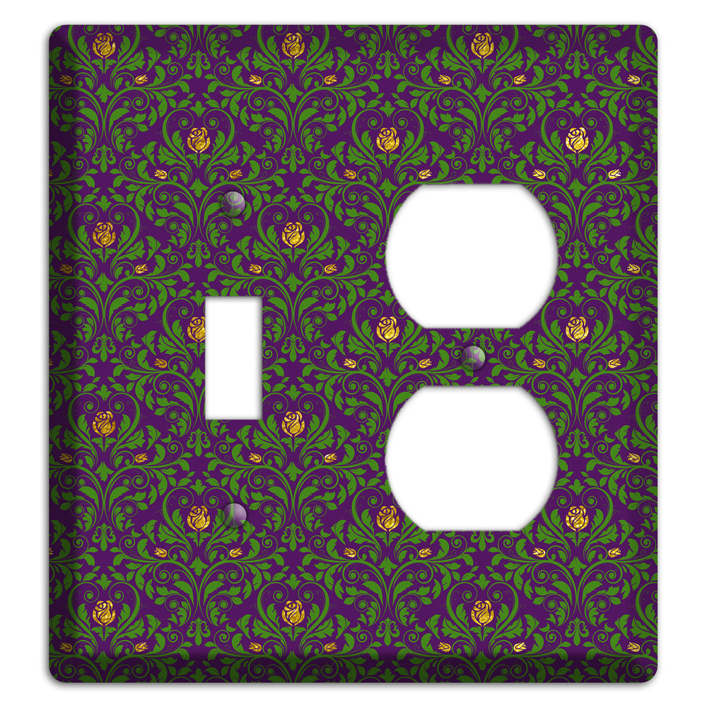 Jester‚Äôs Damask Toggle / Duplex Wallplate
