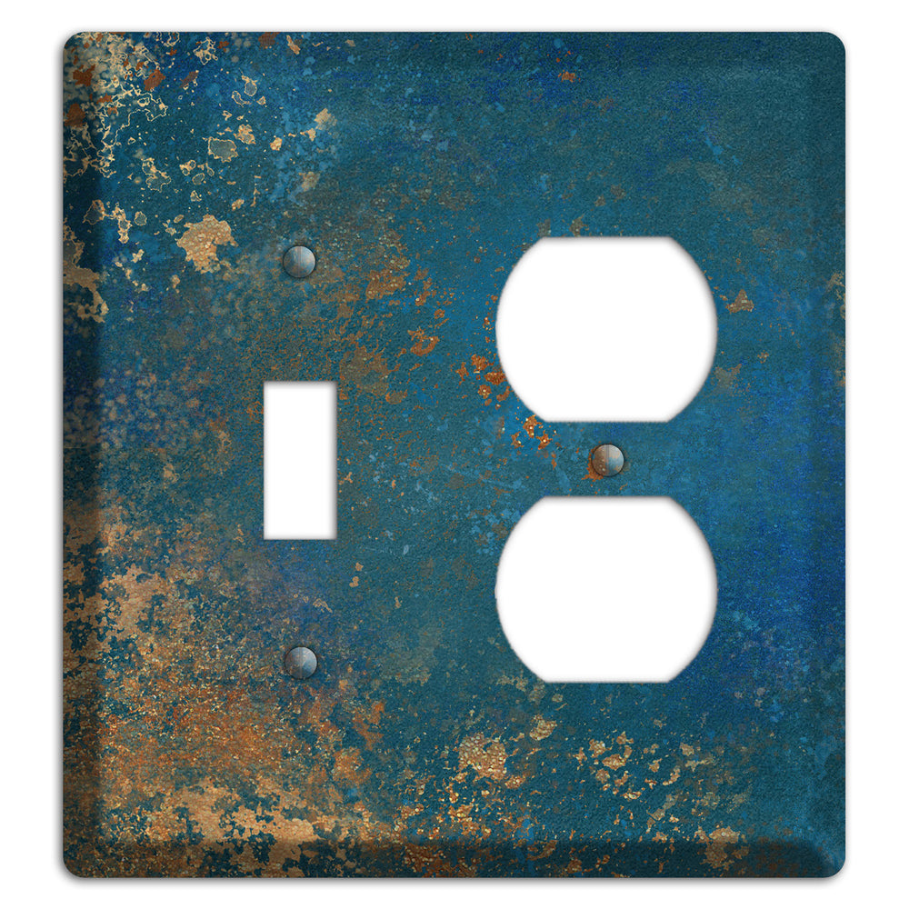 Oxidized Ocean Toggle / Duplex Wallplate