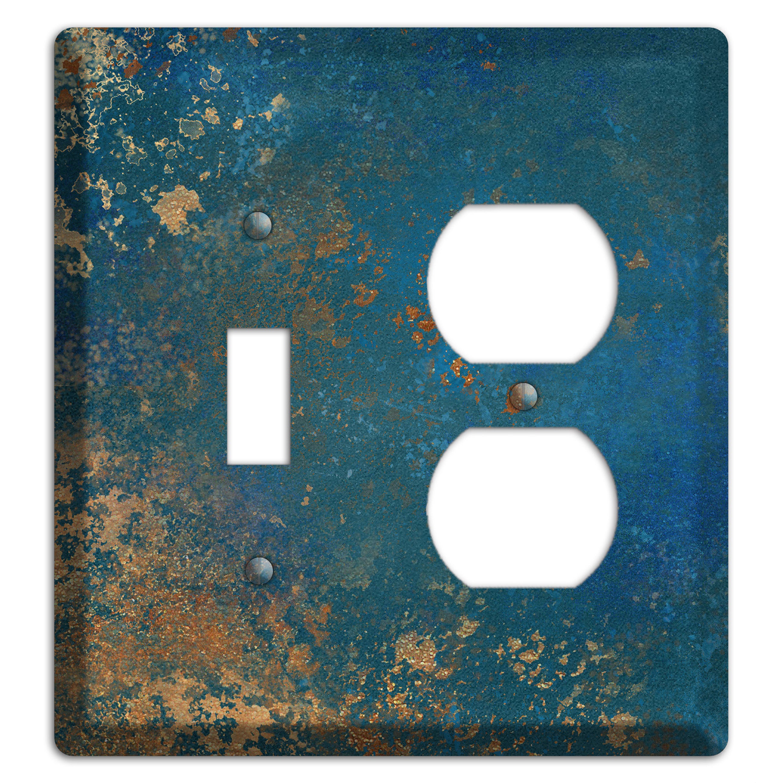 Oxidized Ocean Toggle / Duplex Wallplate