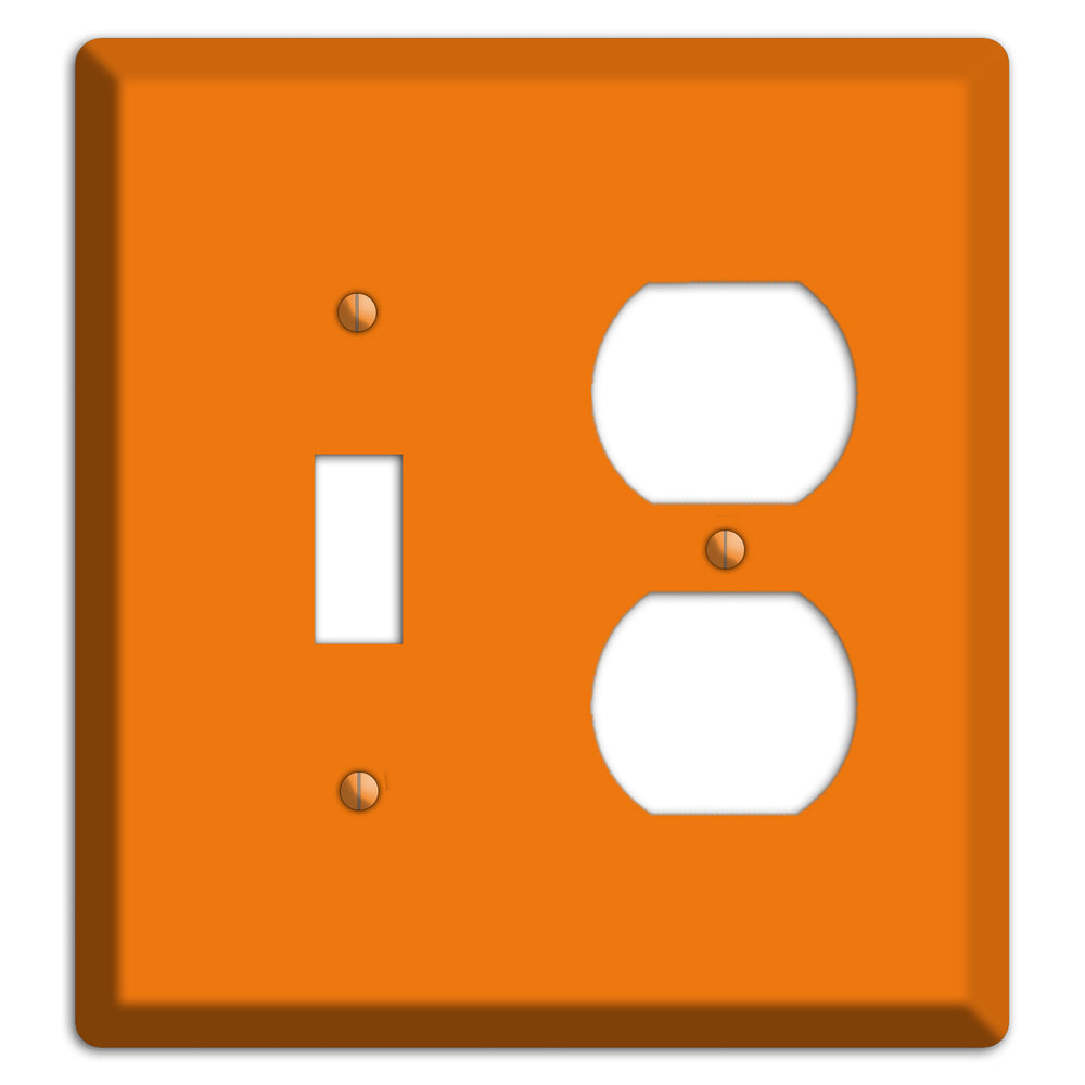 Baxter Pumpkin Toggle / Duplex Wallplate