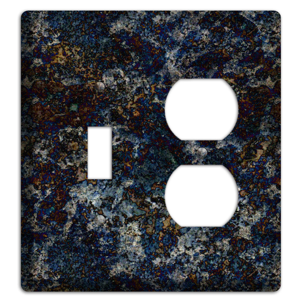 Blue Louise Granite Toggle / Duplex Wallplate