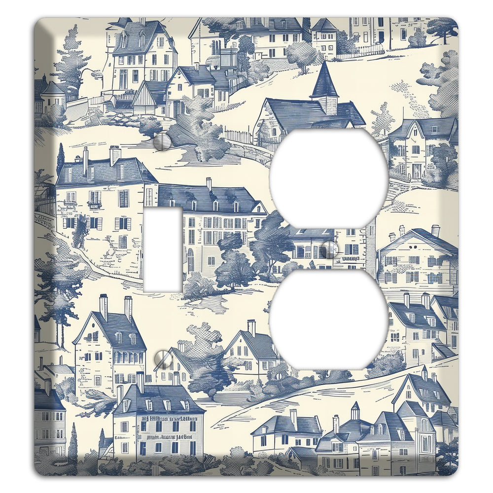 Village Chronicle Toggle / Duplex Wallplate