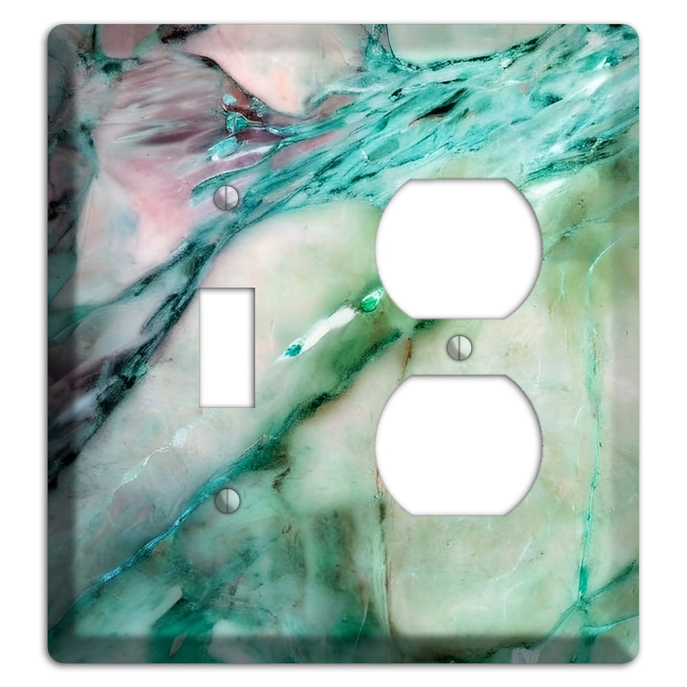 Monte Carlo Marble Toggle / Duplex Wallplate