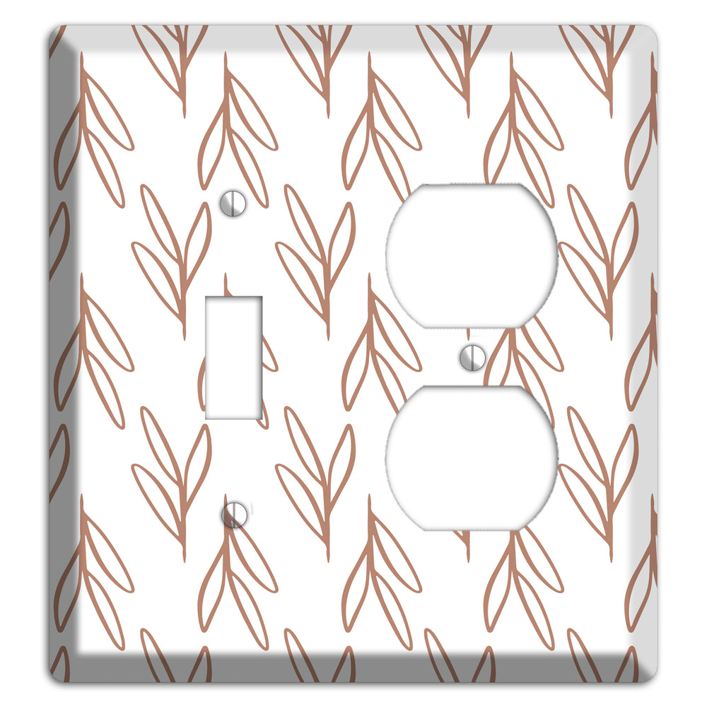 Whisper & Stem Toggle / Duplex Wallplate