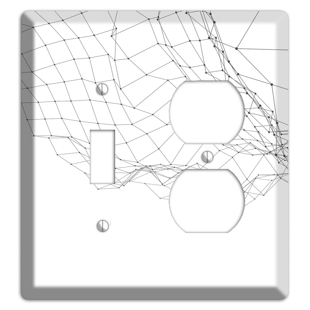 Collapse Into Signal Toggle / Duplex Wallplate