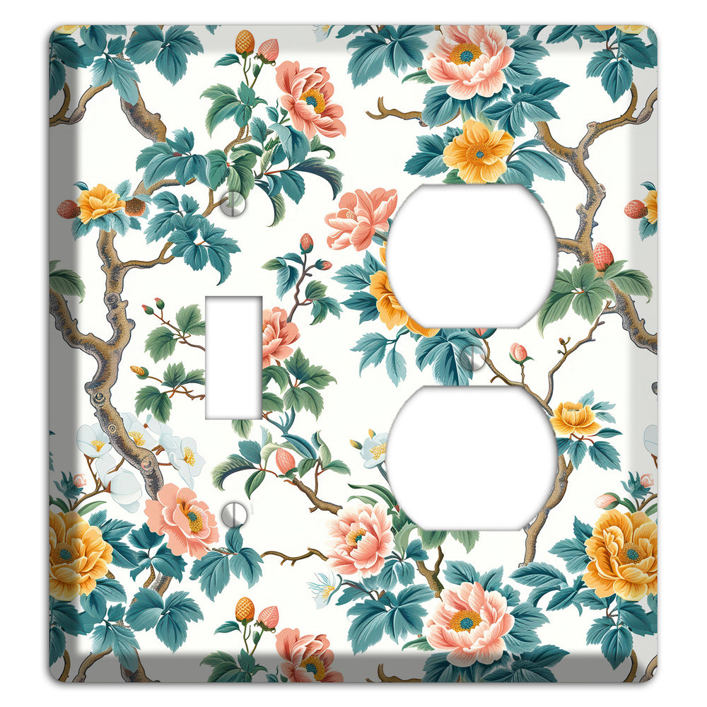 Blossom & Bough Toggle / Duplex Wallplate