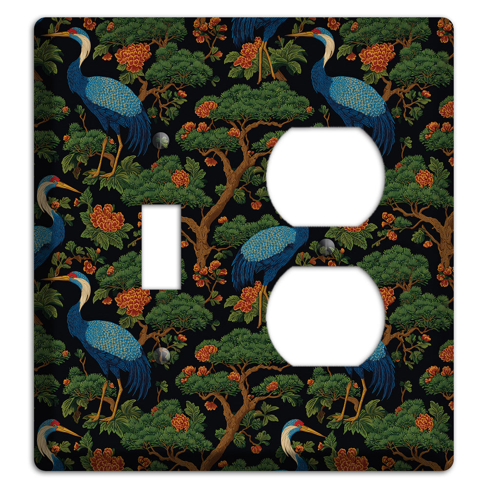 Cobalt Pine Vigil Toggle / Duplex Wallplate