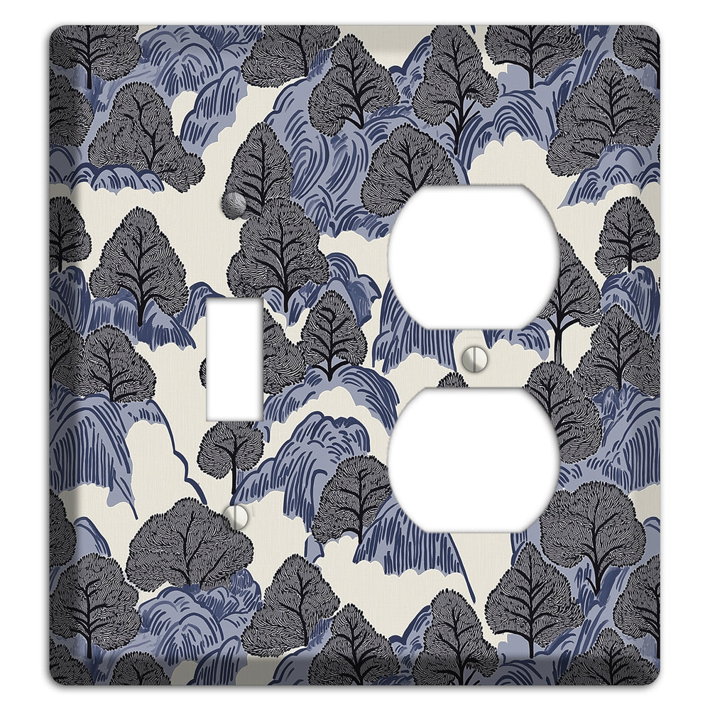 Thousand Pines Toggle / Duplex Wallplate