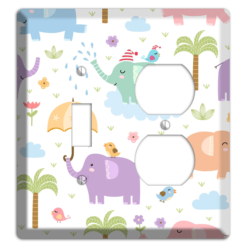 Elephant Dreams Toggle / Duplex Wallplate