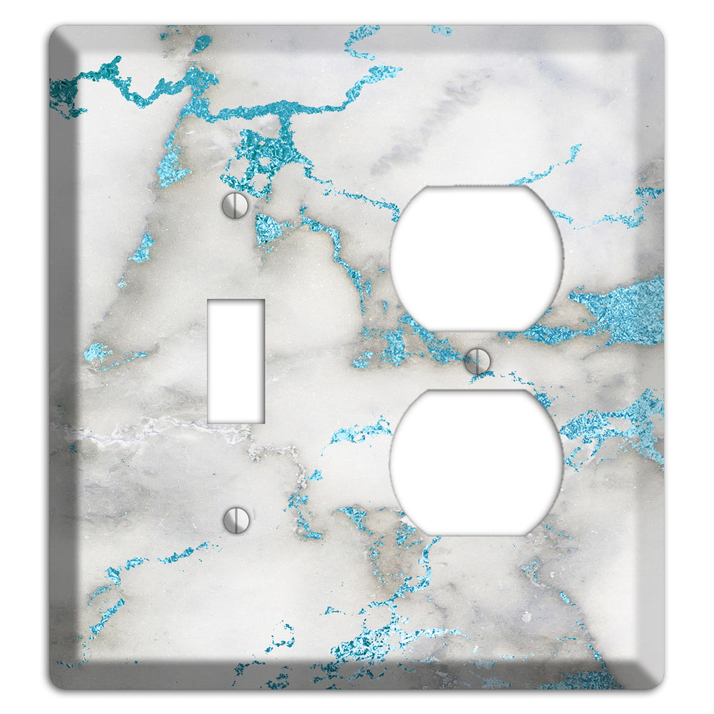 Gumbo Marble Toggle / Duplex Wallplate